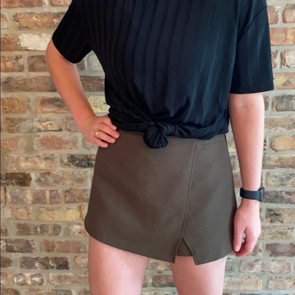 Olive Topshop Skort